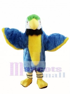 Blue Cute Parrot Mascot Costume Bird Costume for Adult