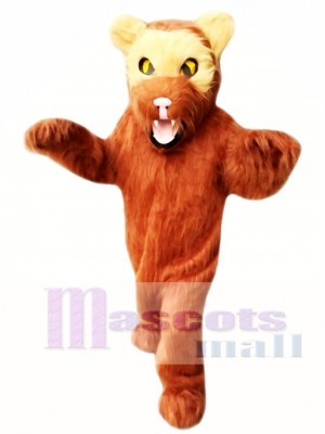 Brown Wolverine Mascot Costume