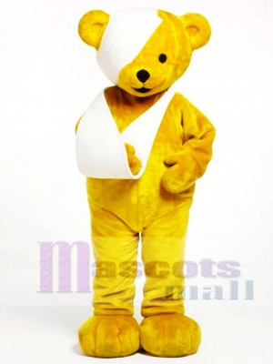 Theo Bear Mascot Costume  