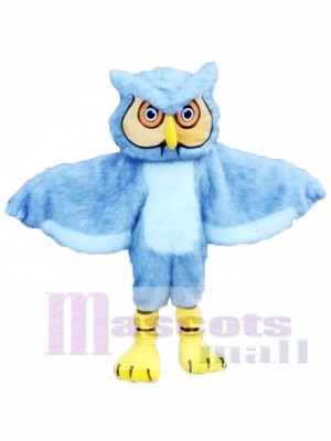 Gray Owl Mascot Costume  