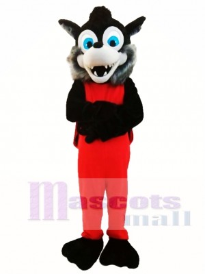 Popular Animal Gray Wolf Mascot Costume