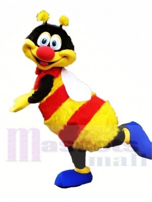 Colorful Happy Bee Mascot Costumes Animal