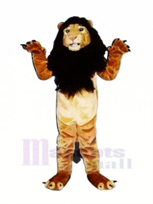 Strong King Lion Mascot Costumes Adult	