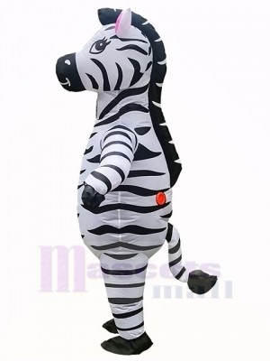 Zebra Inflatable Costume Halloween Christmas Cosplay Party Dress for Adult