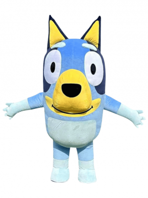 Inflatable Blue Dog Costumes Cosplay Costume for Adult Character Mascot costumes for adults