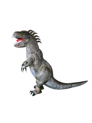 Fierce Tyrannosaurus Dinosaur Inflatable Costume T-Rex Halloween Christmas Costume for Adult