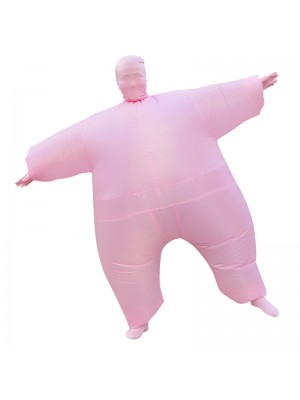 Pink Full Body Suit Inflatable Halloween Christmas Costume for Adult