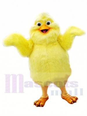 Super Cute Yellow Chicken Baby Mascot Costume 