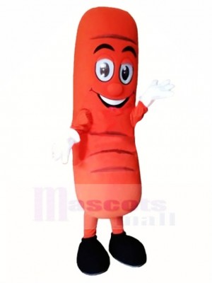 Happy Hot Dog Mascot Costume  