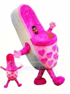 Cotton Mop Mascot Costume