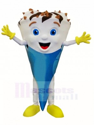 Happy Lightweight Ice Cream Mascot Costume Free Shipping 