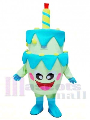 Superb Birthday Cake Mascot Costume 