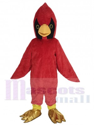 Funny Red Cardinal Bird Mascot Costume Animal