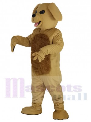 Lovely Golden Dog Mascot Costume Animal