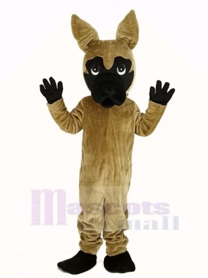 Brown Dane Dog Mascot Costume Animal