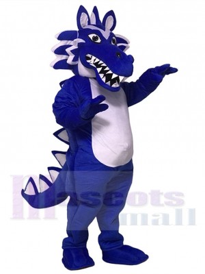 Oriental Blue Dragon Mascot Costume Animal