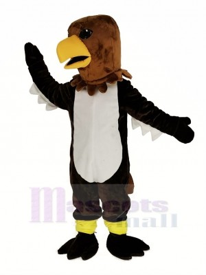 Brown Tail Hawk Mascot Costume Animal