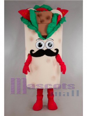 Burrito Mascot Costume