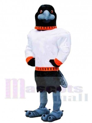 Fierce Sporty Raven Mascot Costume 
