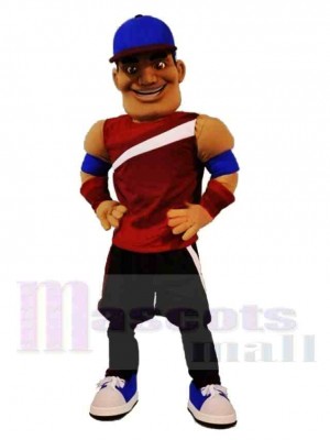 Sporty Man Mascot Costume  