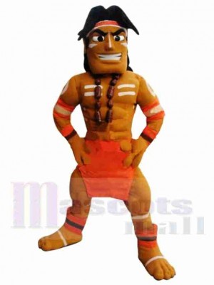 Indian Warrior Mascot Costume