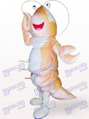 Yellow Panulirus Cartoon Adult Mascot Costume