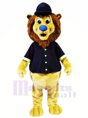 Cute Baseball Sport Lion Mascot Costumes Animal