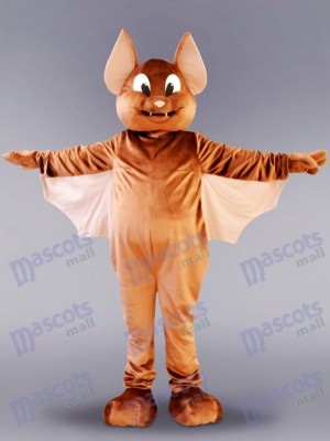 Brown Flying Bat Mascot Costume