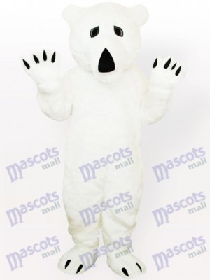 Animal Polar Bear Adult Mascot Costume