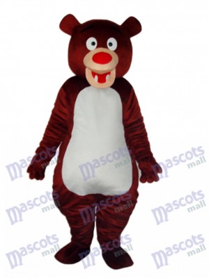 Brown Bear Mascot Adult Costume Animal 