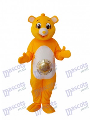 Yellow Sun Bear Mascot Adult Costume Animal 
