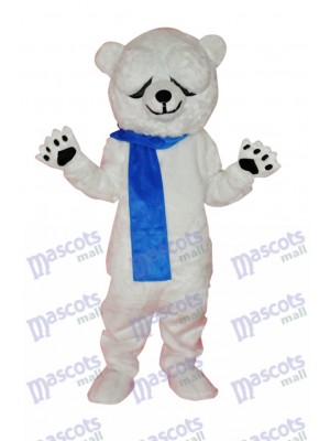 Cute Polar Bear Adult Mascot Costume Animal 