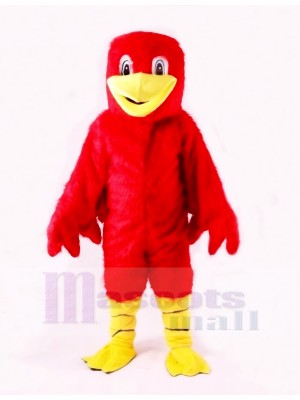 Red Cute Duck Mascot Costumes Cartoon