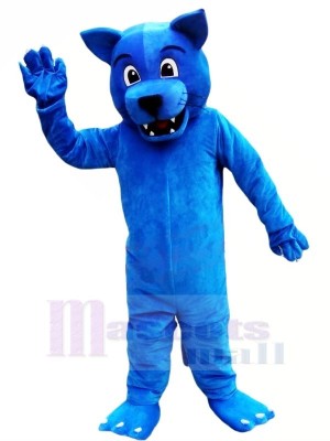 Funny Blue Leopard Mascot Costumes Animal