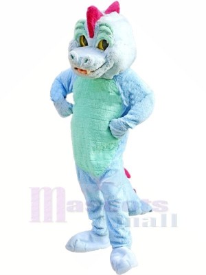 Blue Magic Dragon Mascot Costumes Animal