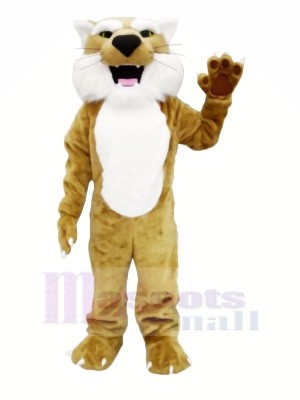 Brown Bobcat Mascot Costumes Animal