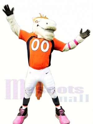 Mustang Horse Broncos Mascot Costume 