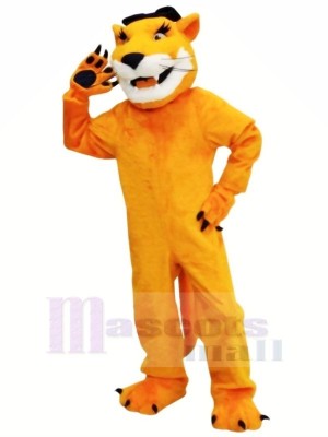 Brown Cougar with Long Beard Mascot Costumes Animal