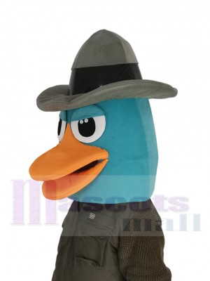 Perry the Platypus Mascot Costume Animal Head Only