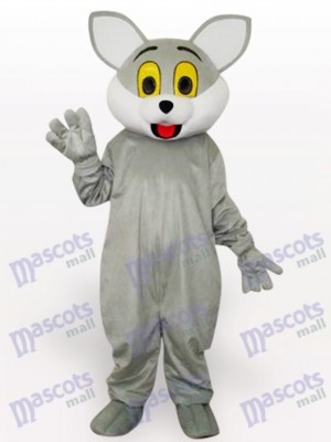 Gray Cat Animal Adult Mascot Costume