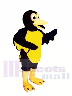 Yellow and Black Cuckoo Bird Mascot Costumes Animal