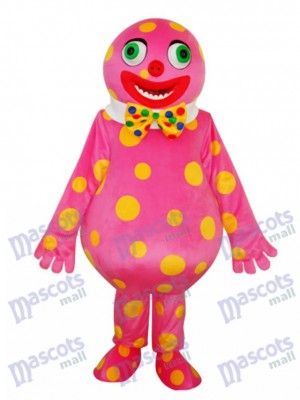 Spotted Clown Mascot Adult Costume