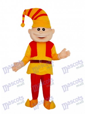 French Clown Mascot Adult Costume