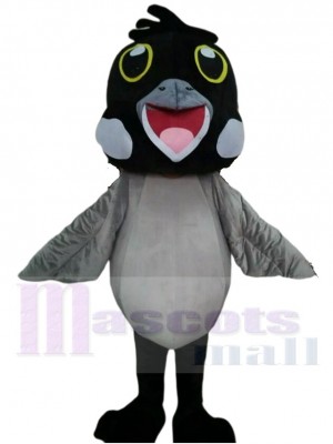 Black Head Bulbul Bird Mascot Costume Animal