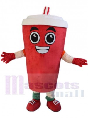 Smoothie Cup mascot costume