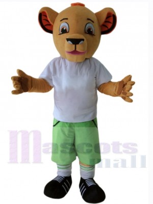 Brown Baby Panther Mascot Costume Animal