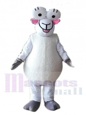 Big Eyes Flofi Sheep Mascot Costume Animal