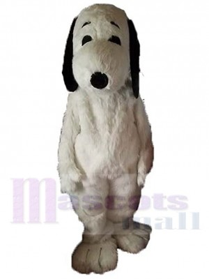 Cute White Dog Mascot Costume For Adults Mascot Heads