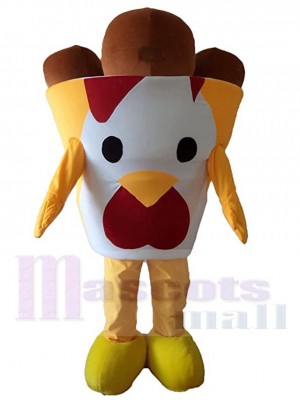 Fried Chicken mascot costume