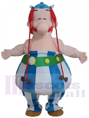 Asterix Obelix Mascot Costume For Adults Mascot Heads
